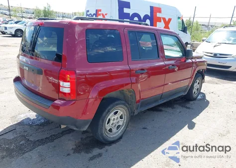 2016 Jeep Patriot Sport z USA, uszkodzony, nr VIN 1C4NJPBA4GD602906